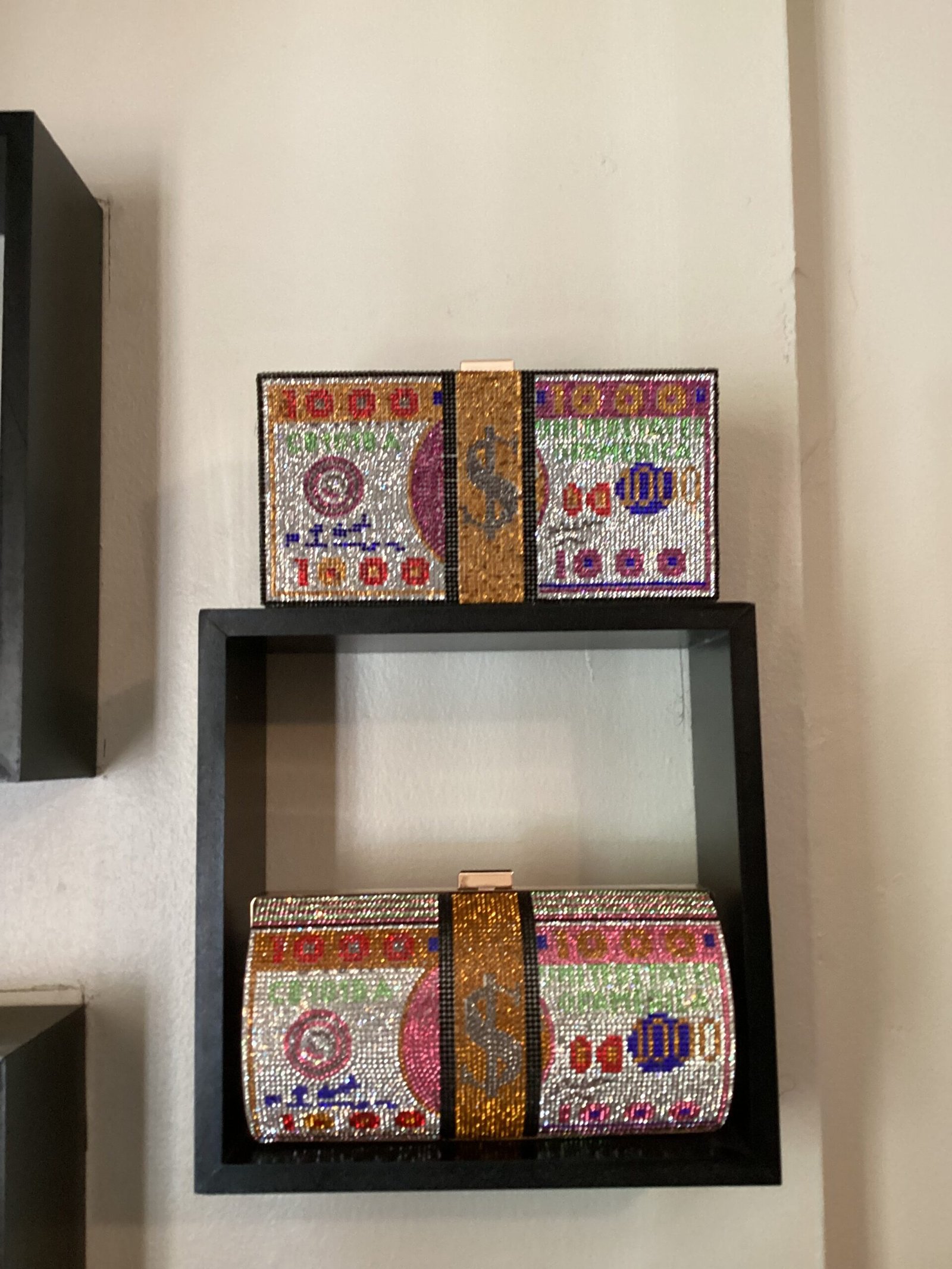 Sparkling $10,000 Money Roll Evening Bag - Image 3