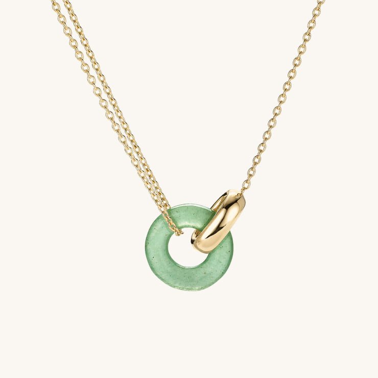 Diamond Round Necklace - Image 2